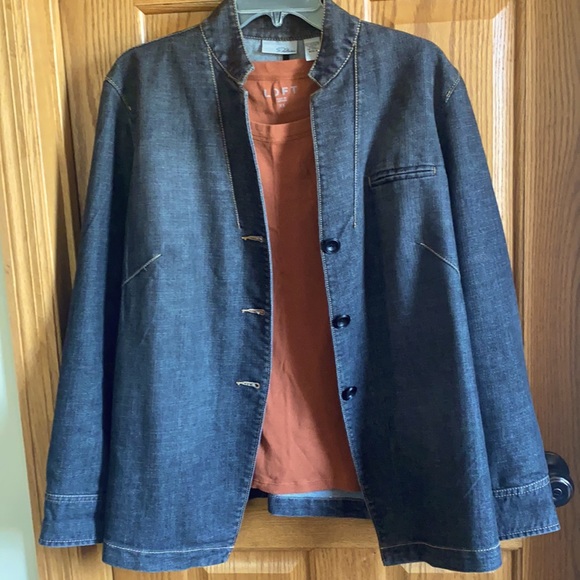 Chico's Jackets & Blazers - Chico’s denim jacket & loft tank